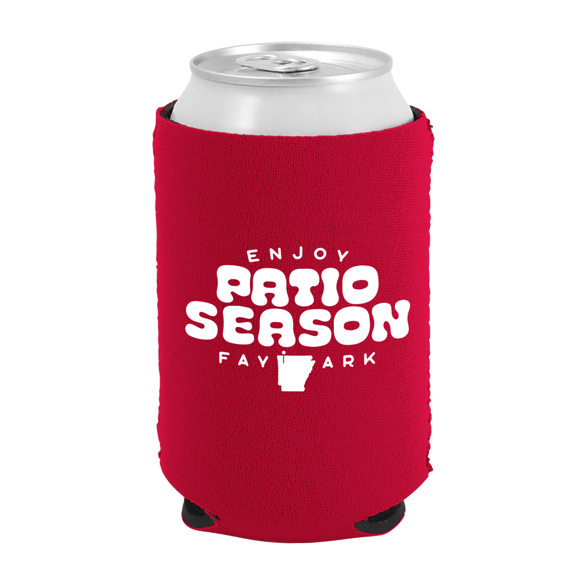 Enjoy Patio Season Can Cooler - Shop B - Unlimited - novelty drinkware