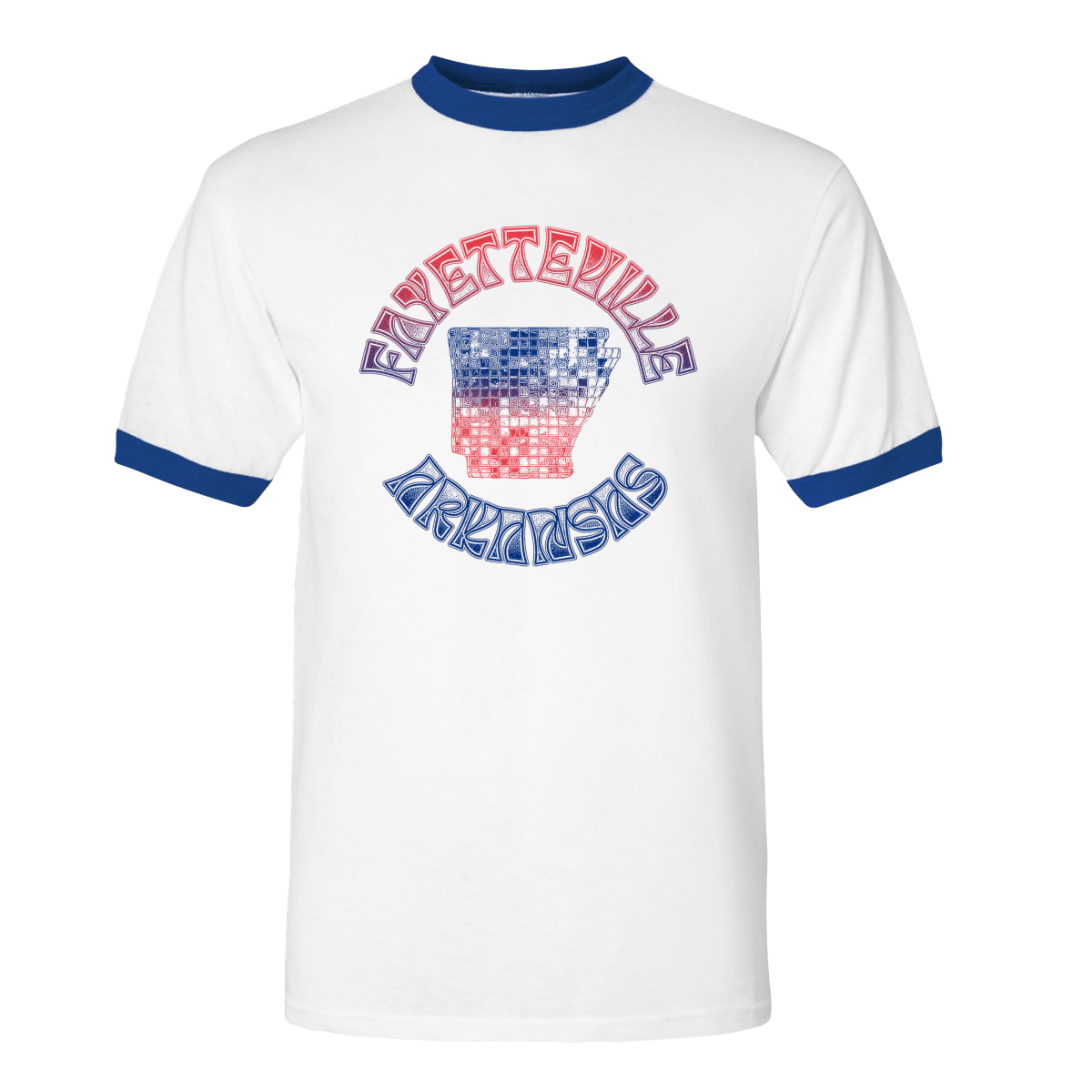 Fayetteville Disco City Ringer T - Shirt - Shop B - Unlimited - women tee