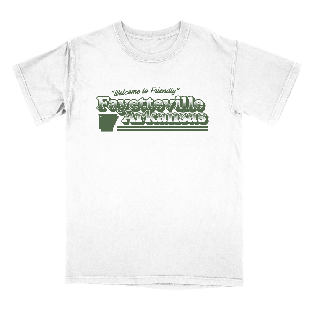 Fayetteville First Thursday Friendly City T - shirt - Shop B - Unlimited - men tee