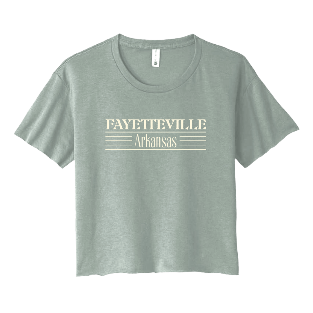 Fayetteville Natural City Cropped T - Shirt - Shop B - Unlimited - women crop