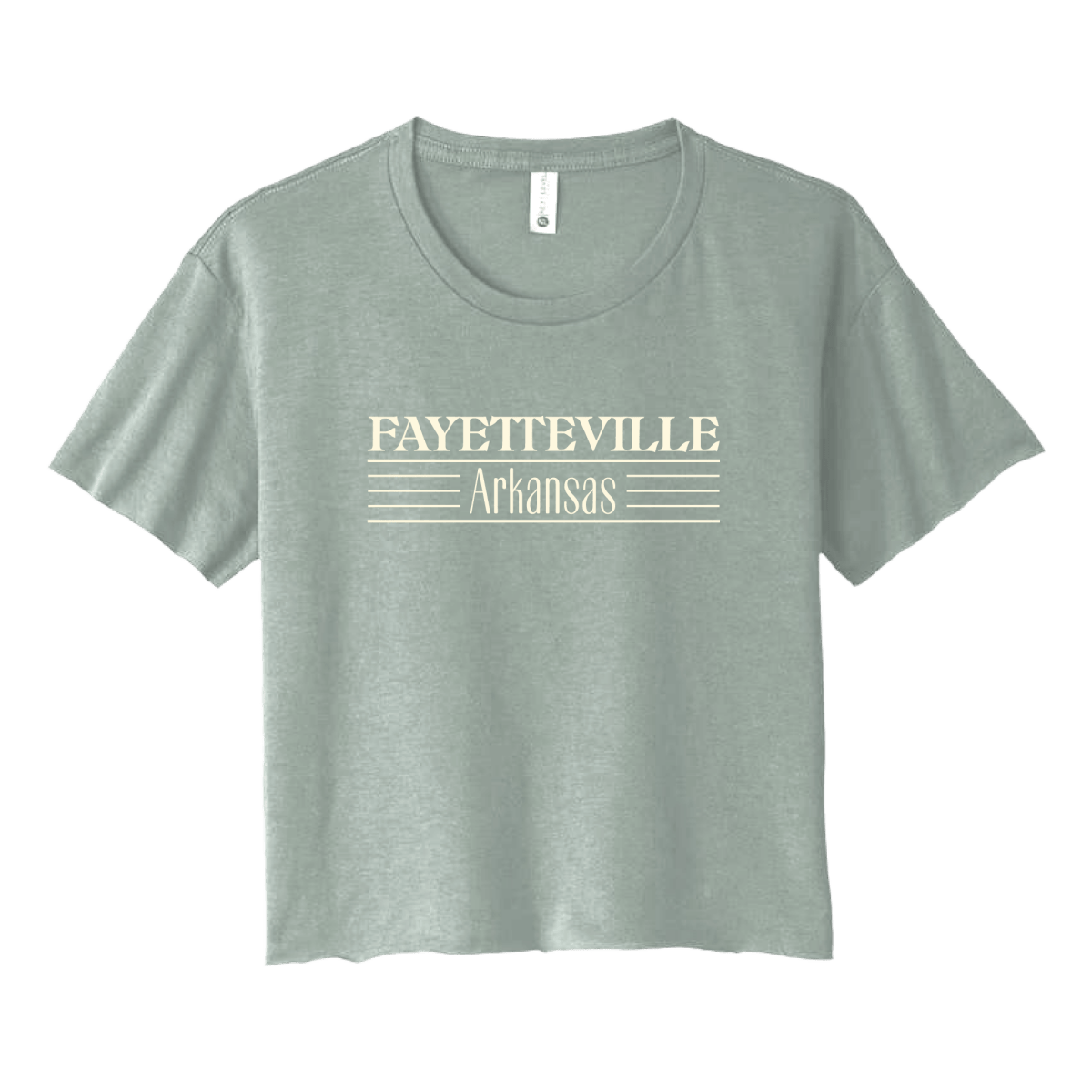 Fayetteville Natural City Cropped T - Shirt - Shop B - Unlimited - women crop