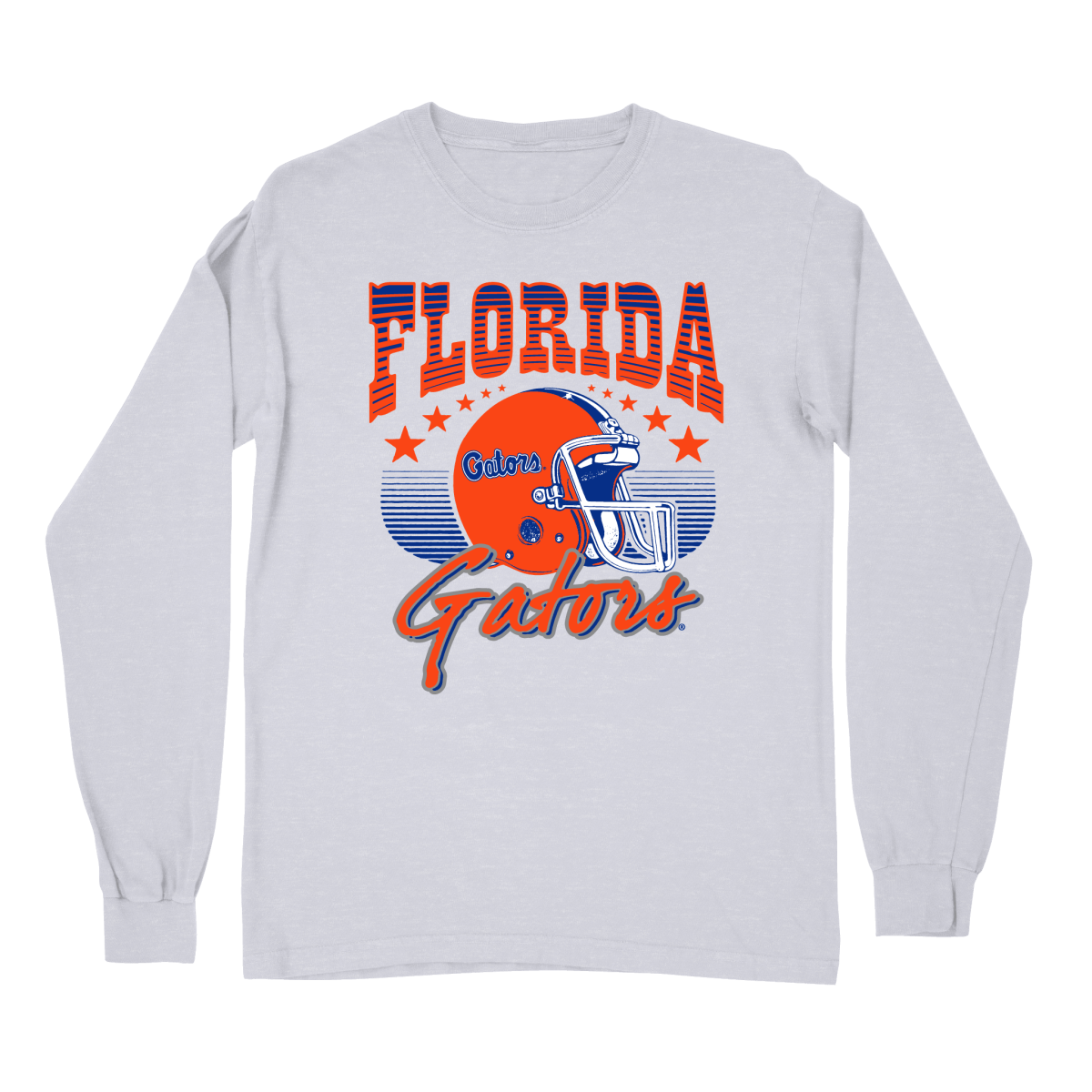 Florida Gators Throwback Helmet Long Sleeve T-Shirt - Shop B-Unlimited