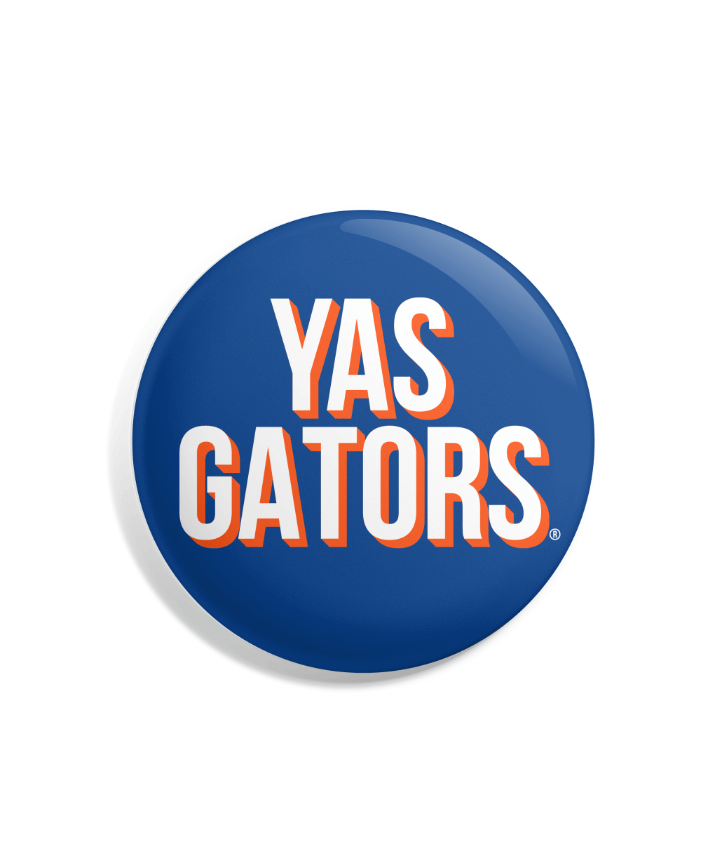 Florida Gators Yas Button - Shop B-Unlimited
