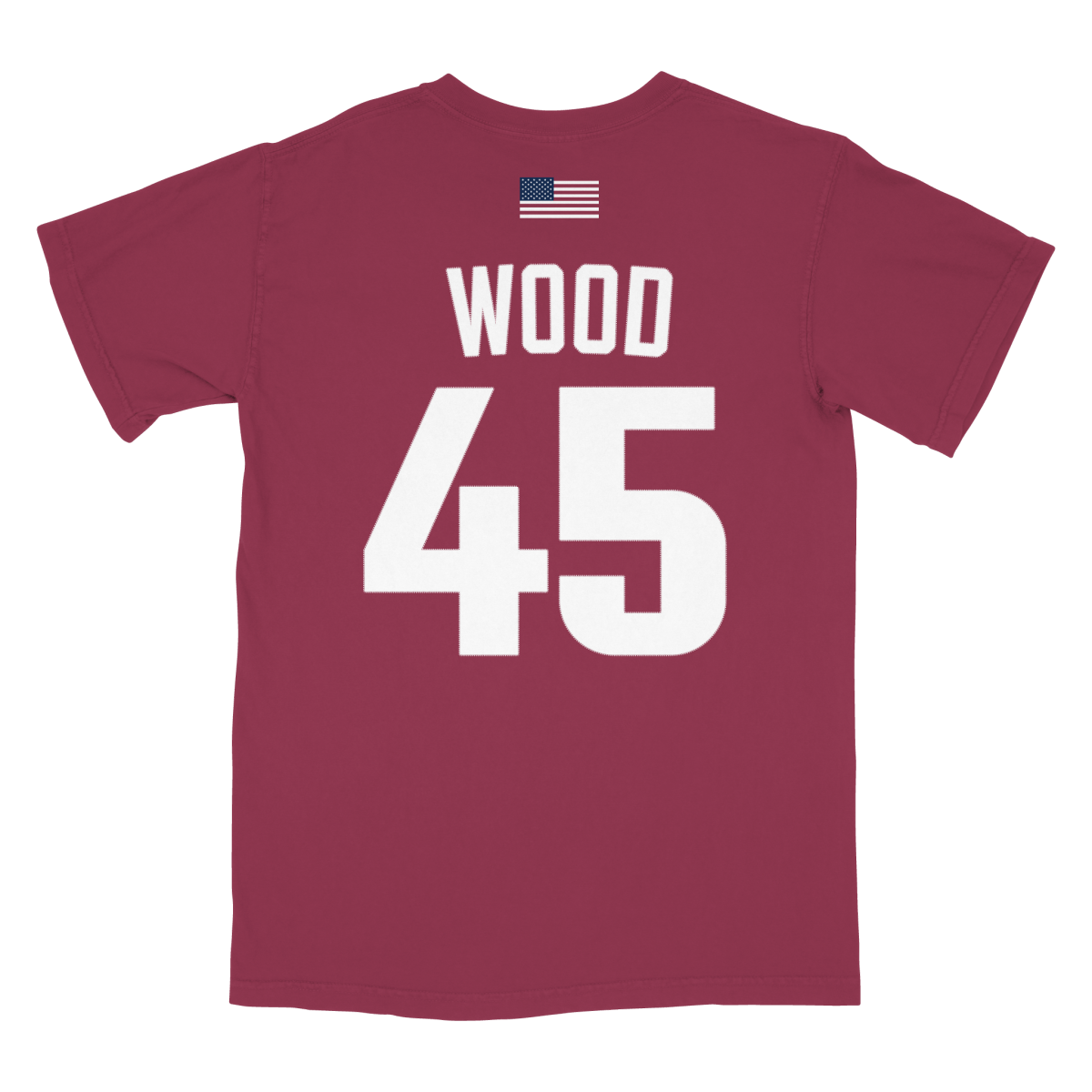 Gage Wood Red Jersey T-Shirt - Shop B-Unlimited