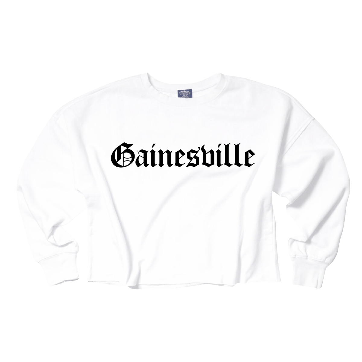 Gainesville Old English Cropped Sweatshirt - Shop B-Unlimited