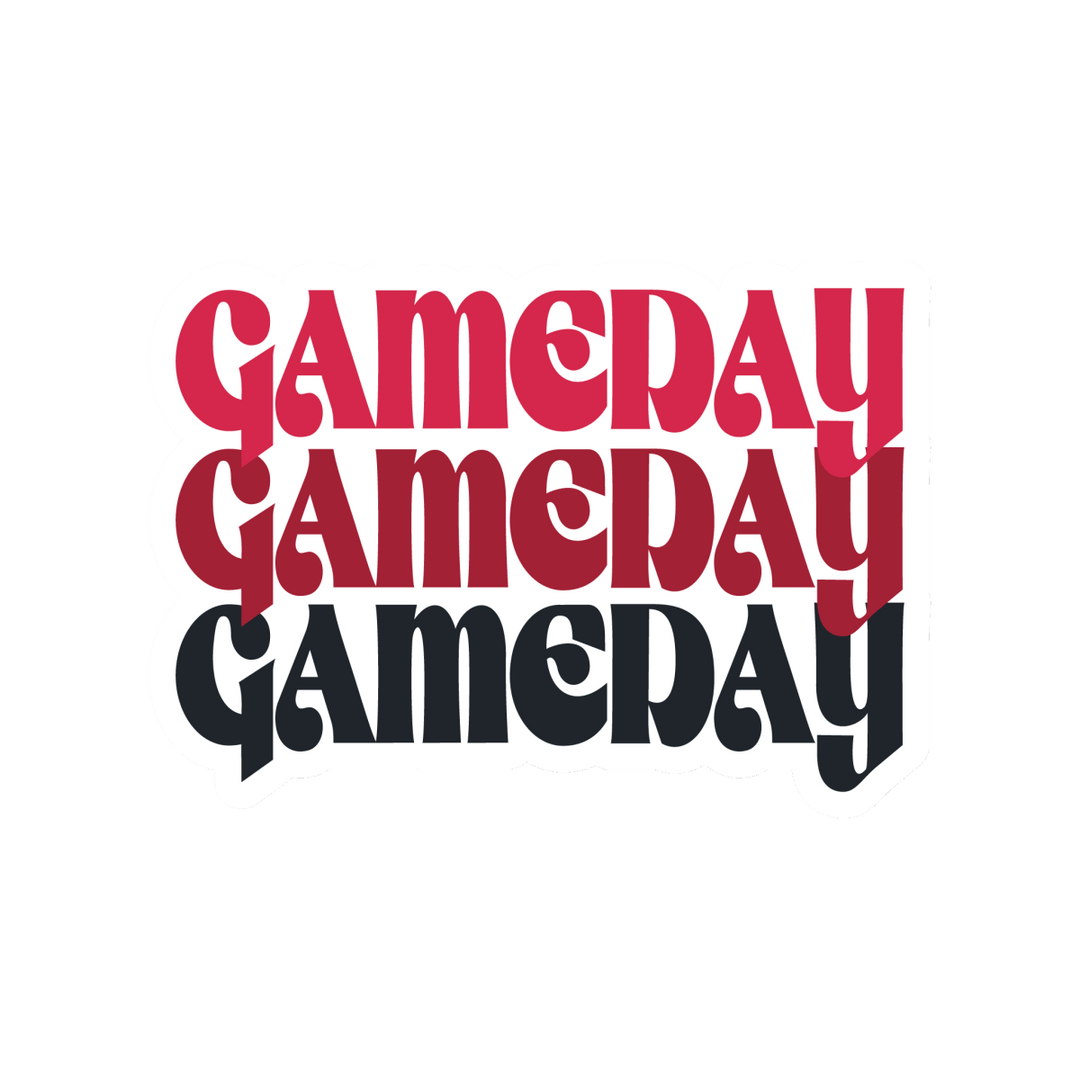 Gameday Repeat Sticker - Shop B - Unlimited - novelty sticker