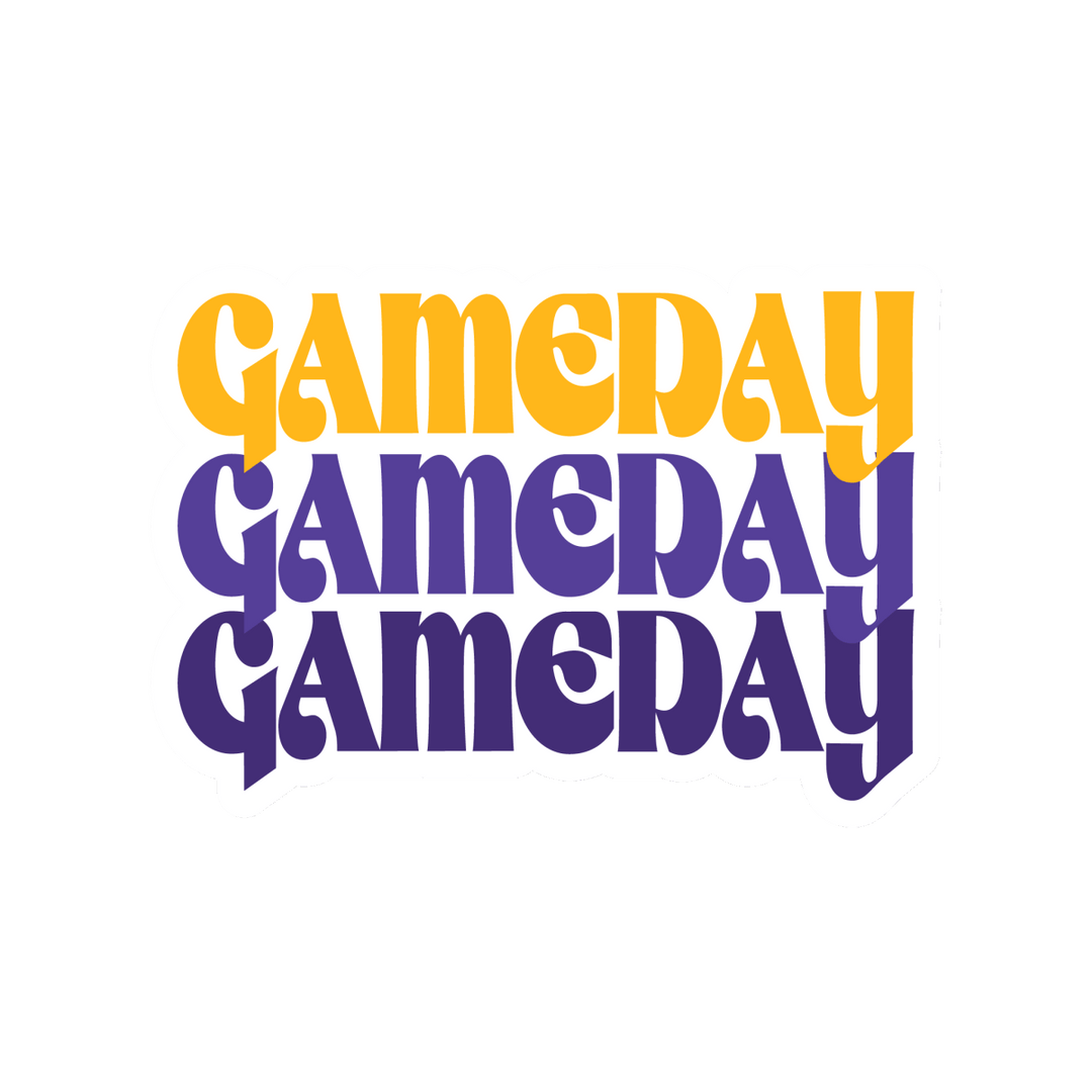 Gameday Repeat Sticker - Shop B - Unlimited - novelty sticker