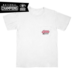 Georgia 2022 Football National Champions Banner T-Shirt - Shop B-Unlimited
