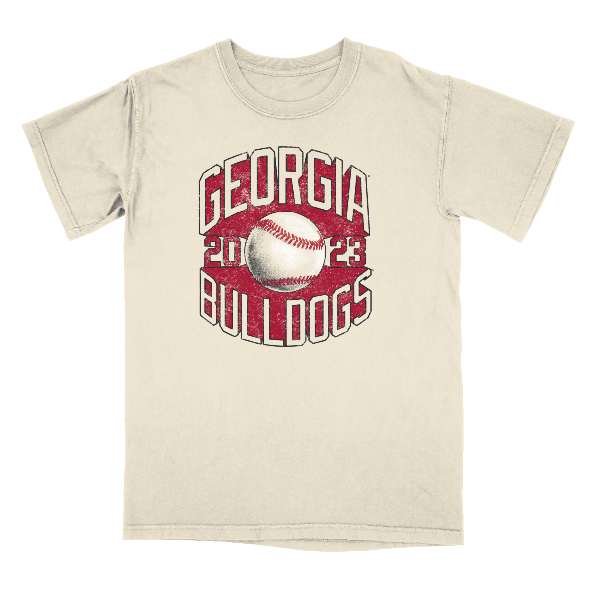 Georgia Baseball Fade T-Shirt - Shop B-Unlimited