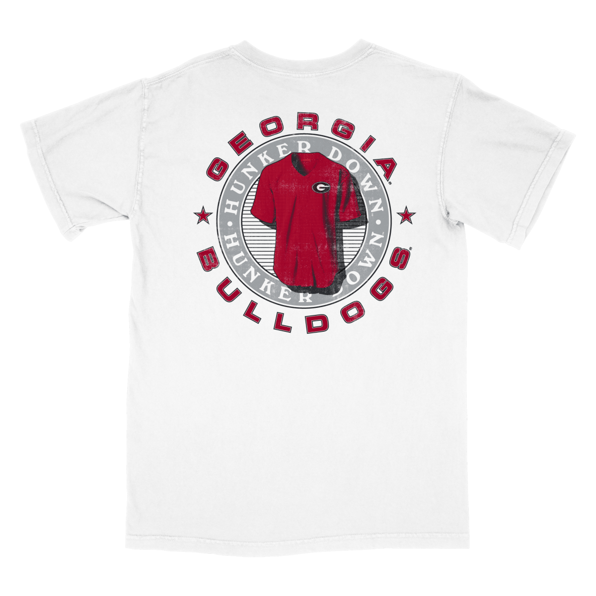 Georgia Bulldog Baseball Jersey T-shirt - Shop B-Unlimited