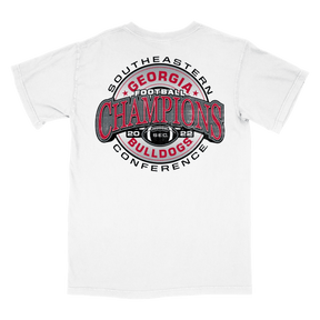 Georgia Bulldogs 2022 SEC Football Champions T-shirt - Shop B-Unlimited