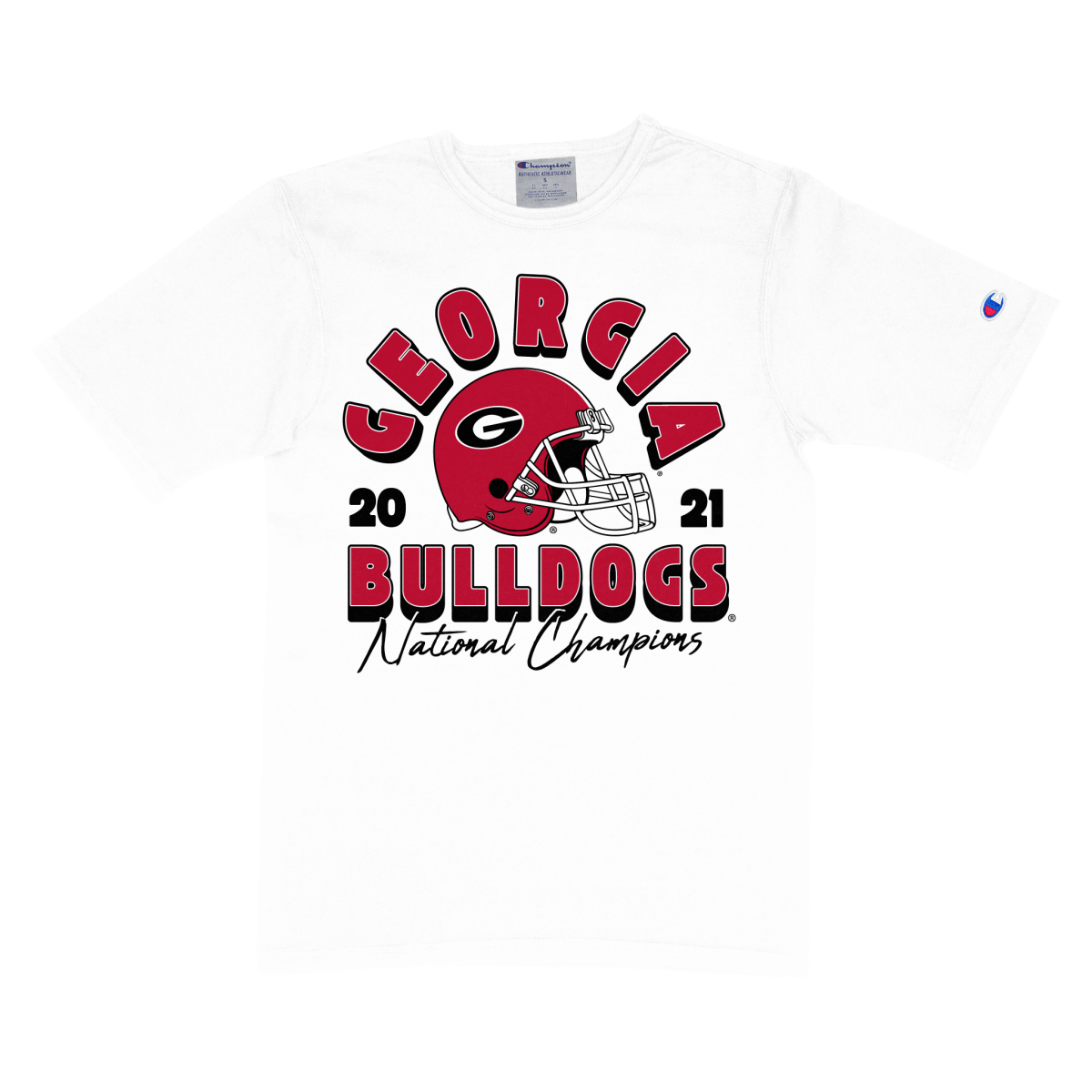 Georgia Bulldogs National Champions 2021 T-Shirt - Shop B-Unlimited