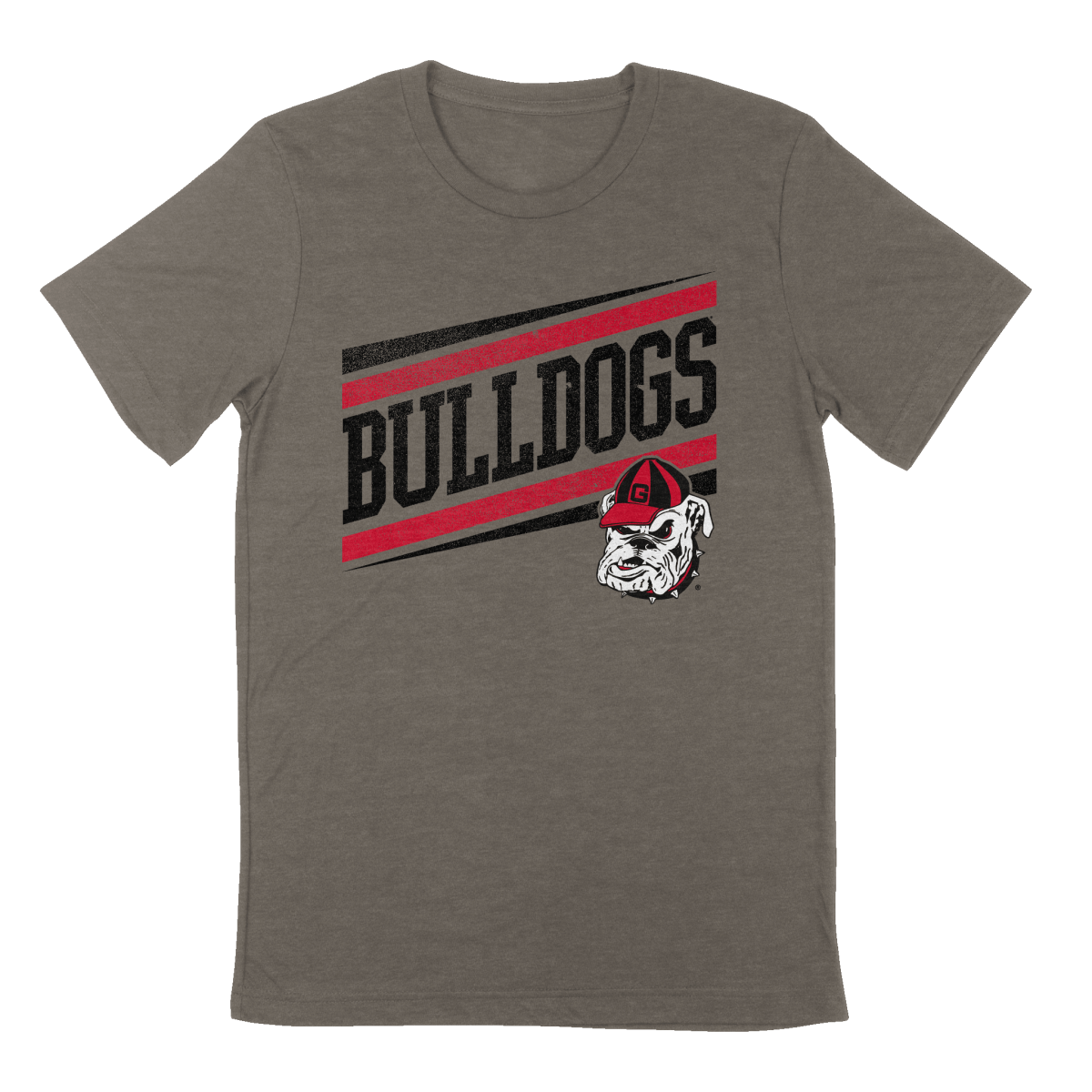 Georgia Collegiate Stripe T-Shirt - Shop B-Unlimited