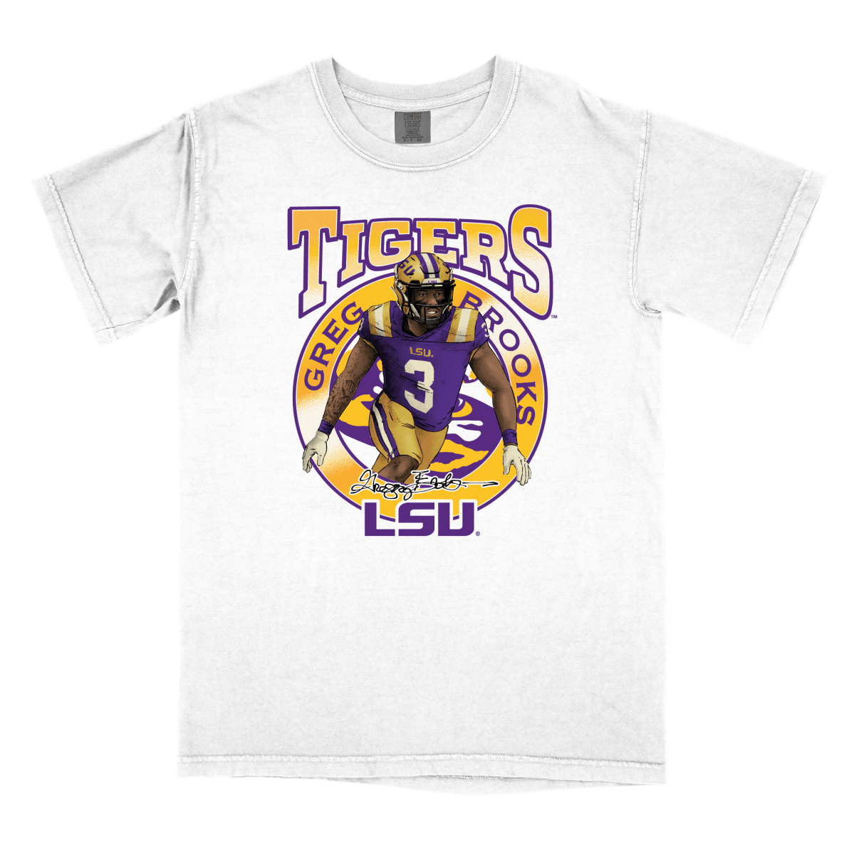 Lsu tiger deals shirt