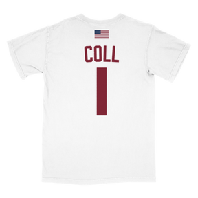 Harold Coll White Jersey T-Shirt - Shop B-Unlimited