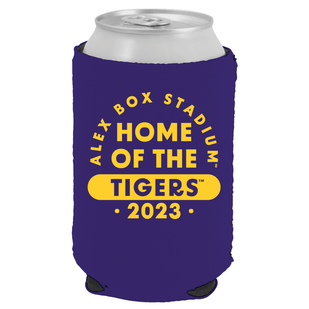 LSU Home of Can Cooler - Shop B - Unlimited - novelty drinkware