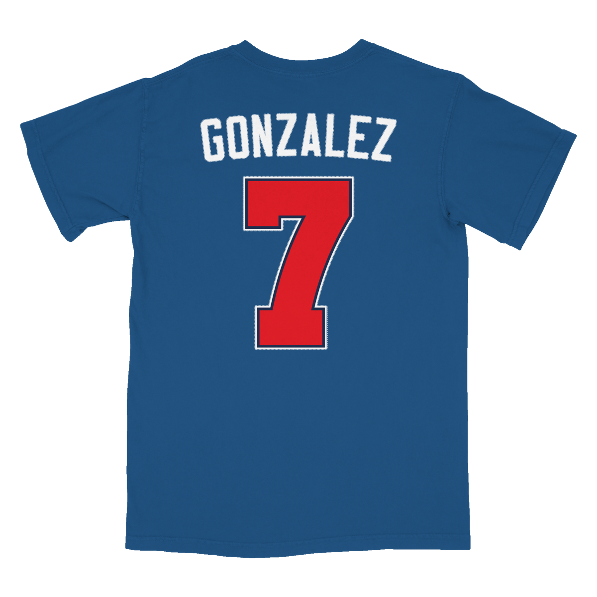 Jacob Gonzalez Powder Blue Jersey T-Shirt - Shop B-Unlimited