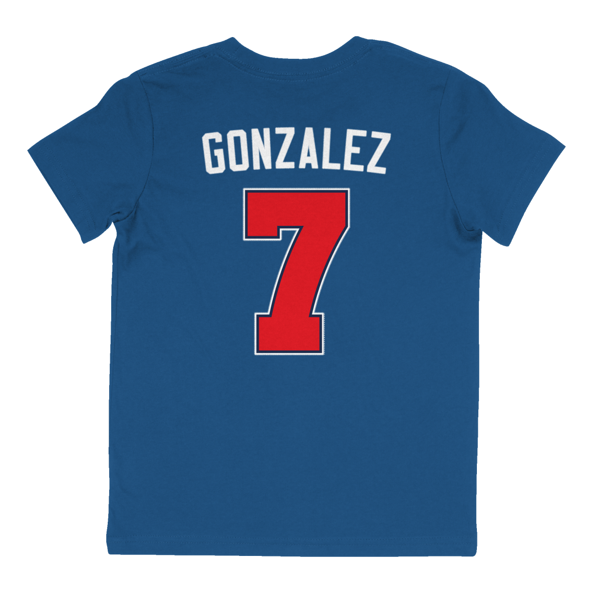 Jacob Gonzalez Powder Blue Youth Jersey T-Shirt - Shop B-Unlimited