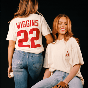 Jaxon Wiggins Cream Pocket Jersey T-shirt - Shop B-Unlimited