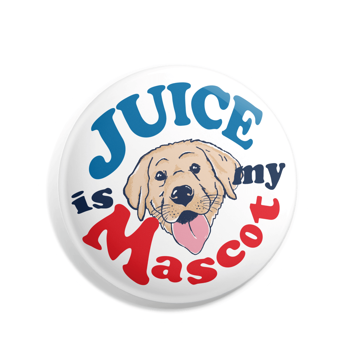 Juice Is My Ole Miss Mascot Button - Shop B - Unlimited - novelty pin