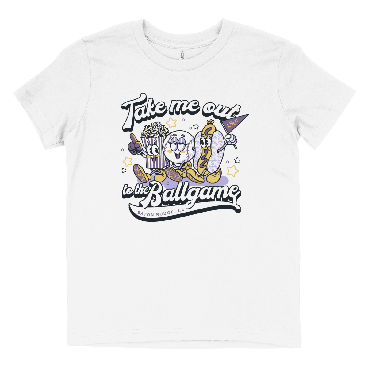 Louisiana Gameday Friends Youth T-Shirt - Shop B-Unlimited