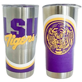 Louisiana State University 20oz School Tumbler - Shop B - Unlimited - novelty drinkware