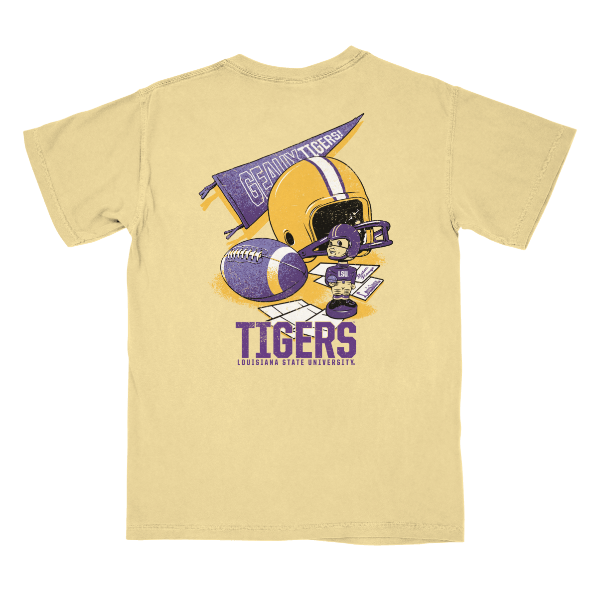 Louisiana State University Back In The Day T-Shirt - Shop B-Unlimited