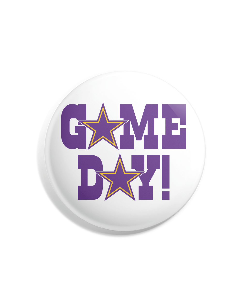 Louisiana State University Game Day Button - Shop B-Unlimited