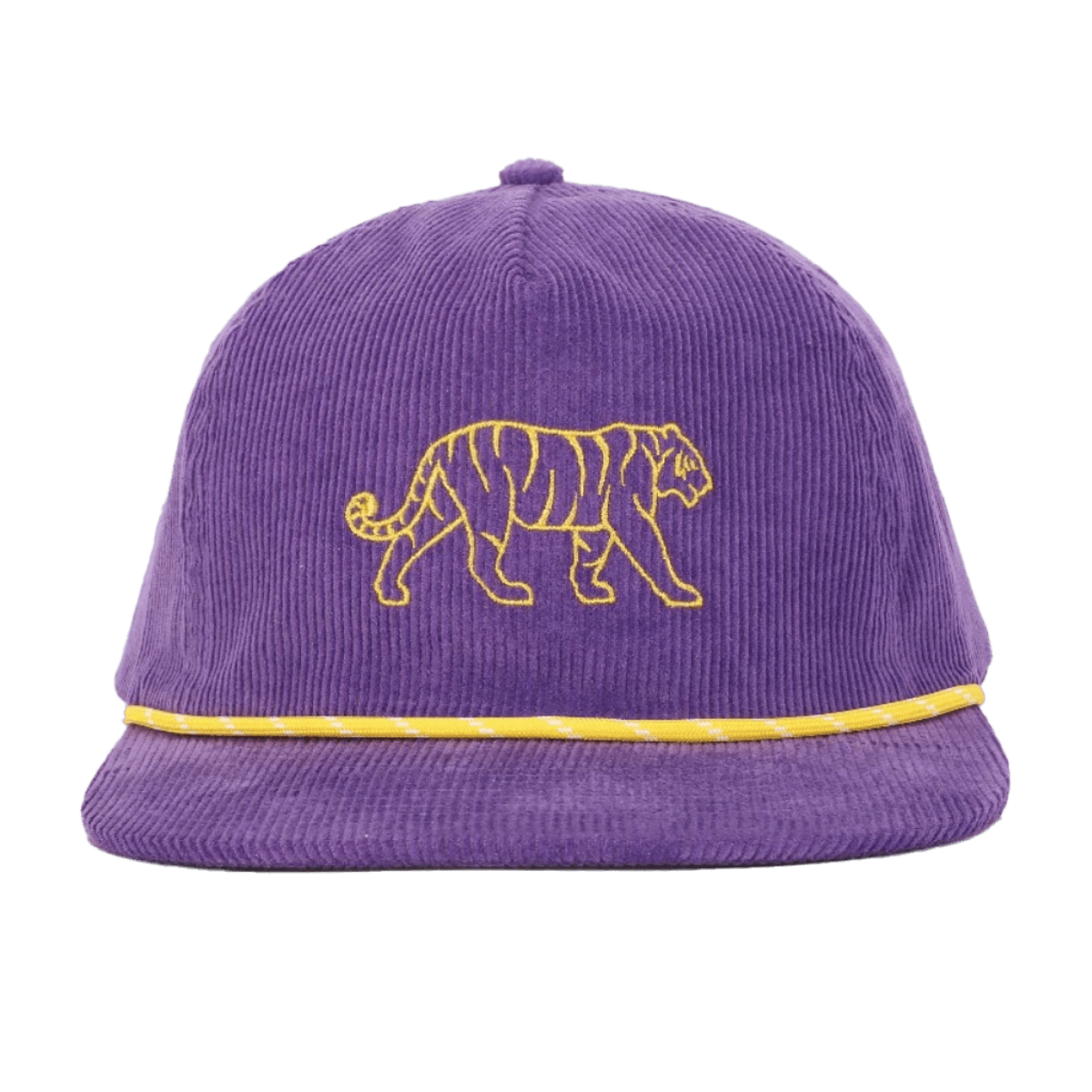 Louisiana State University Hovi Tiger Corduroy Rope Hat - Shop B - Unlimited - caps adjustable