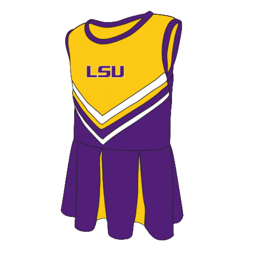 Lsu cheerleader best sale outfit youth