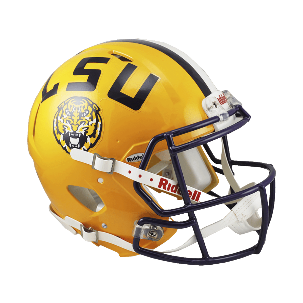 Louisiana State University Riddell Speed Authentic Helmet - Shop B - Unlimited - novelty misc