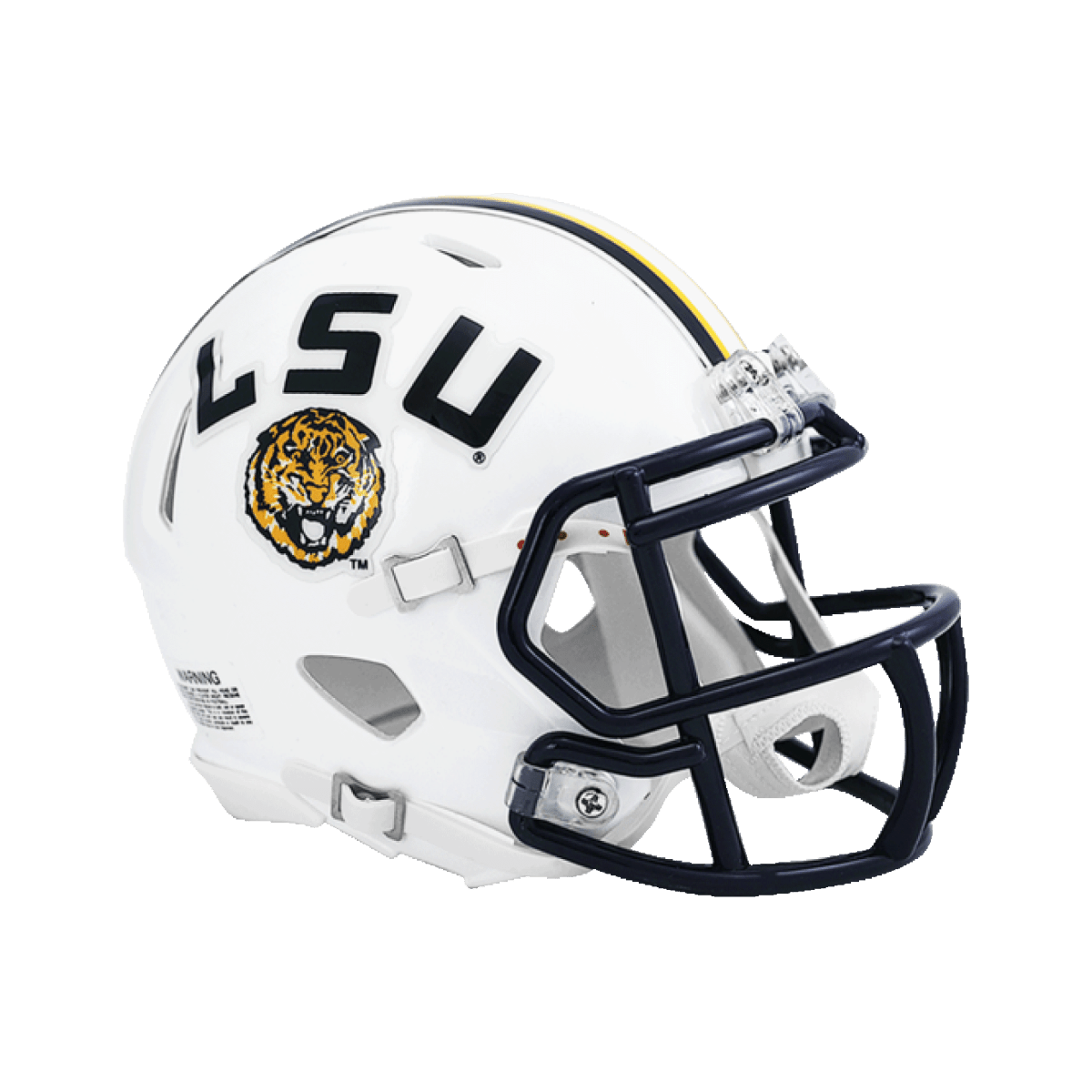 Louisiana State University Riddell Speed Mini Helmet - Shop B-Unlimited