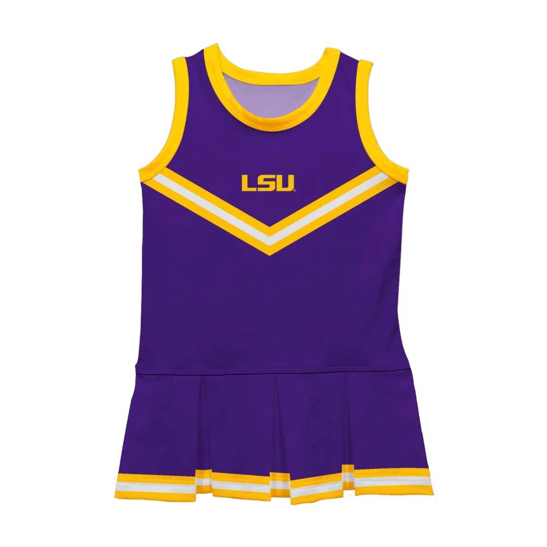 Louisiana State University Sleeveless Cheerleader Dress - Shop B - Unlimited - youth infant