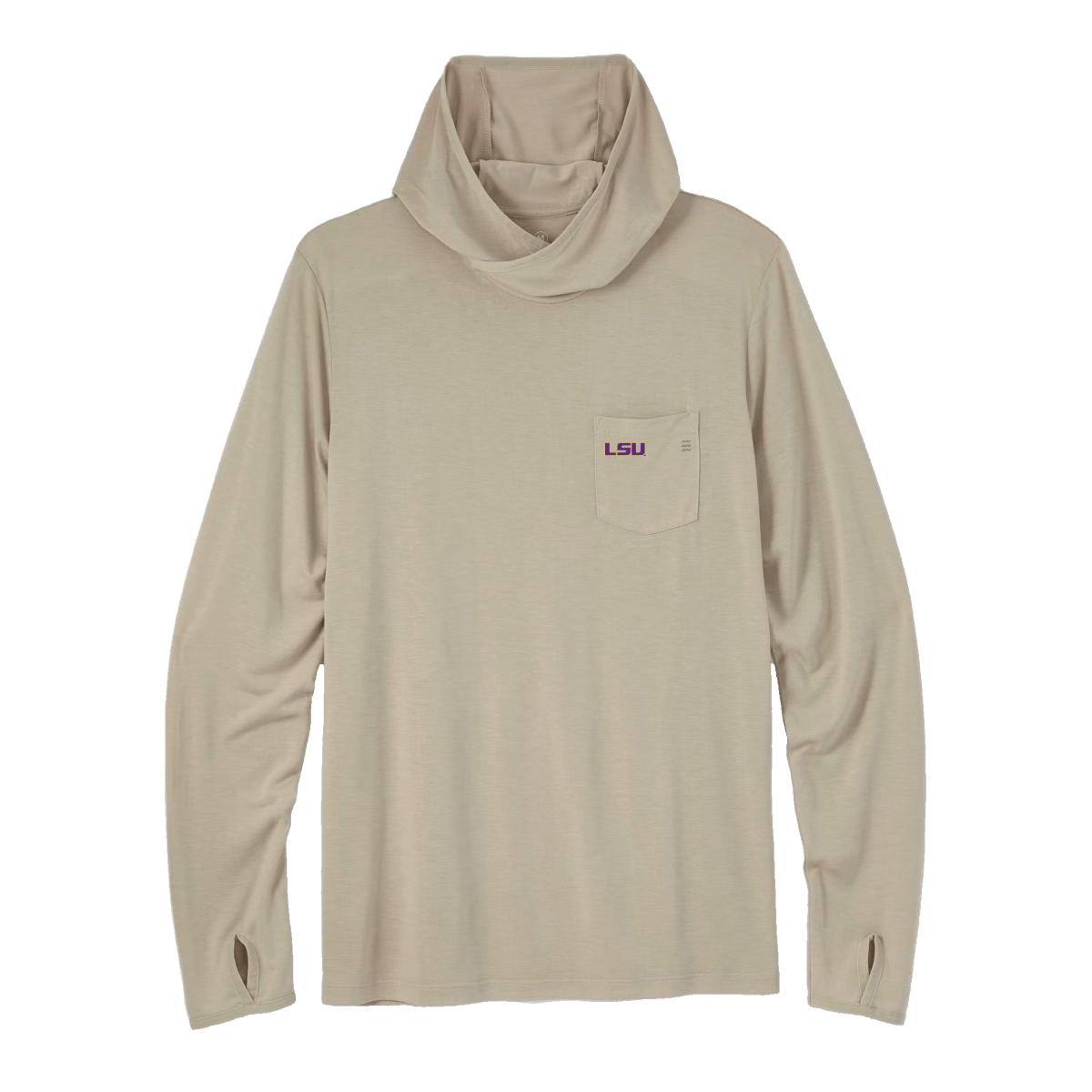 Louisiana State University Small Logo Free Fly Men's Bamboo Lightweight Hoody - Shop B - Unlimited - men outerwear