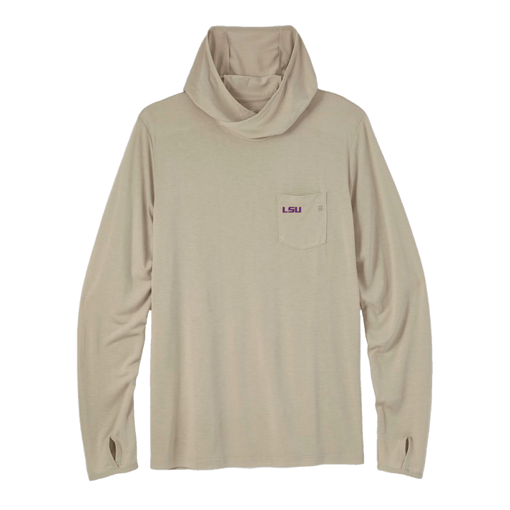Louisiana State University Small Logo Free Fly Men's Bamboo Lightweight Hoody - Shop B - Unlimited - men outerwear