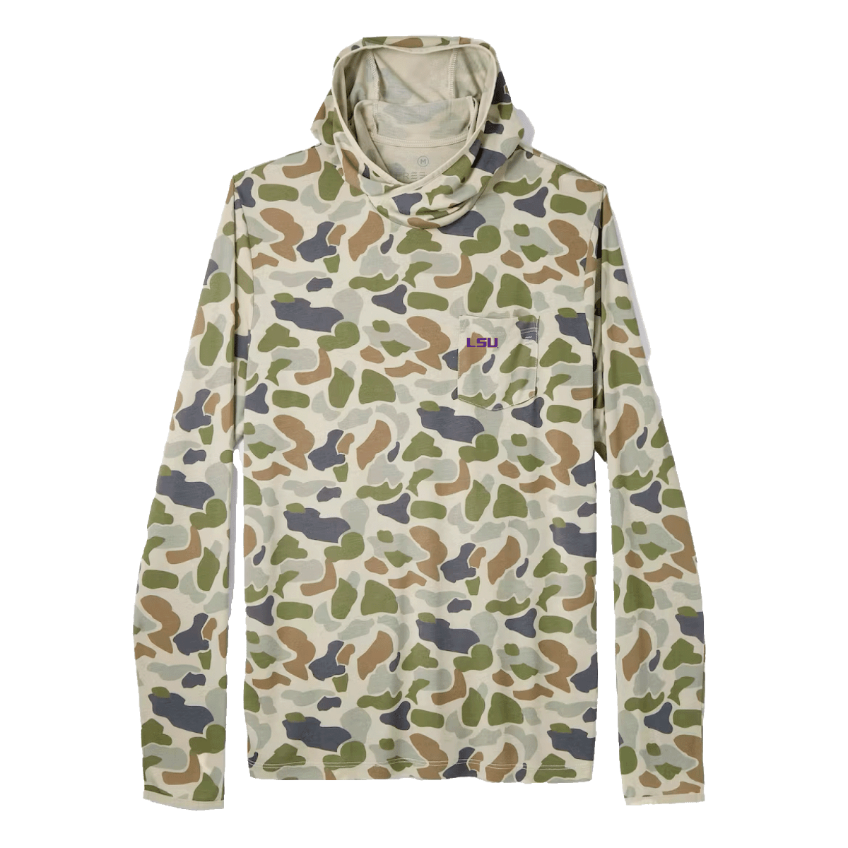 Louisiana State University Small Logo Free Fly Men's Bamboo Lightweight Hoody - Shop B - Unlimited - men outerwear