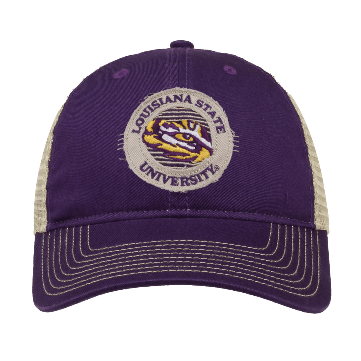Louisiana State University The Game Circle Trucker Cap - Shop B - Unlimited - caps adjustable