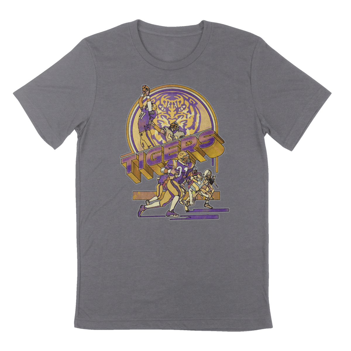 Louisiana State University Throwback Player T-Shirt - Shop B-Unlimited