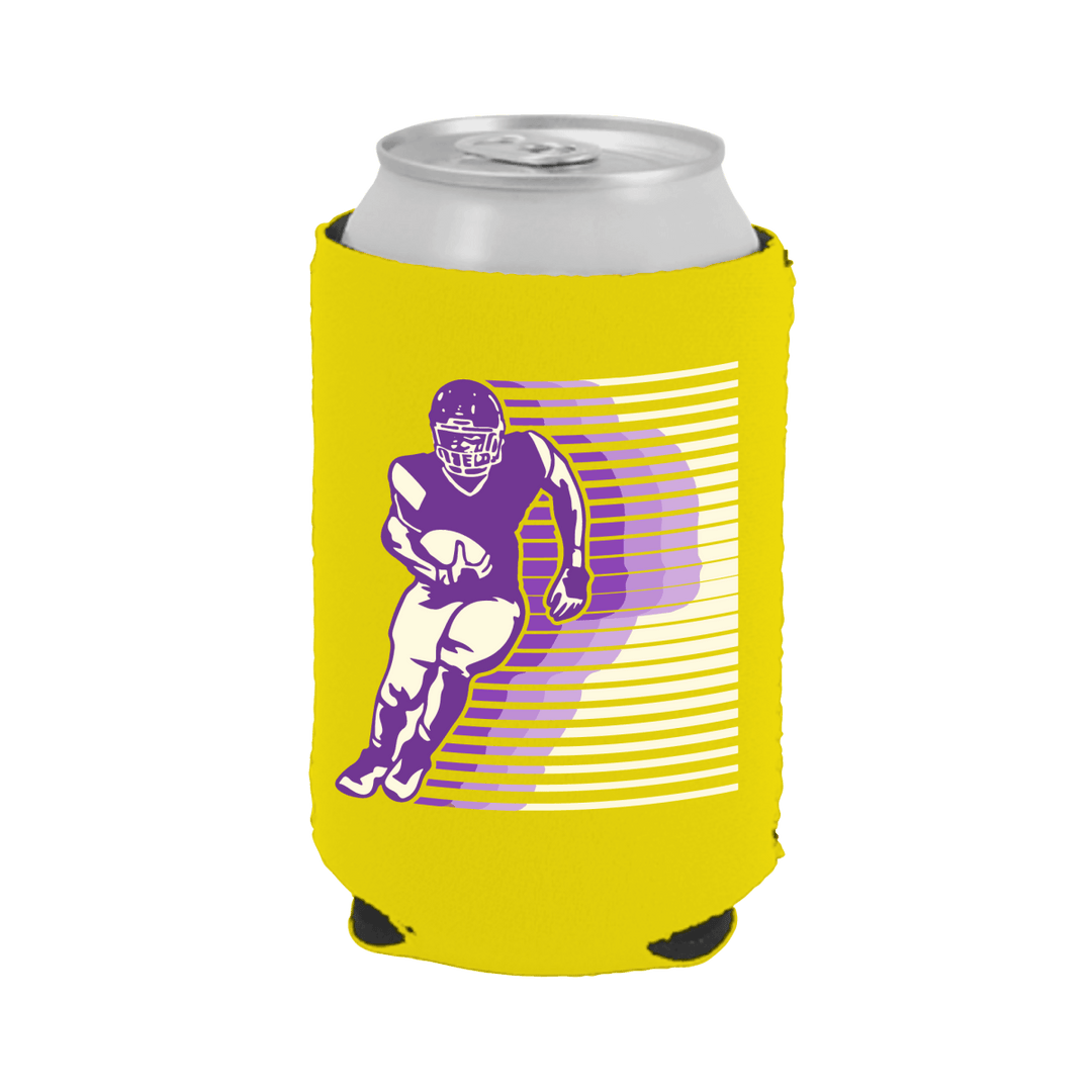 Louisiana State University Throwback Running Back Can Cooler - Shop B - Unlimited - novelty drinkware
