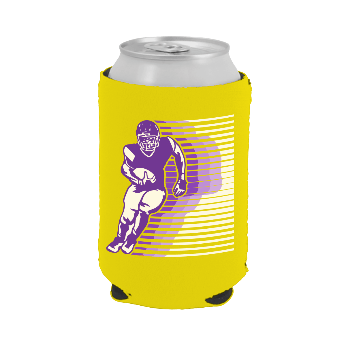 Louisiana State University Throwback Running Back Can Cooler - Shop B - Unlimited - novelty drinkware