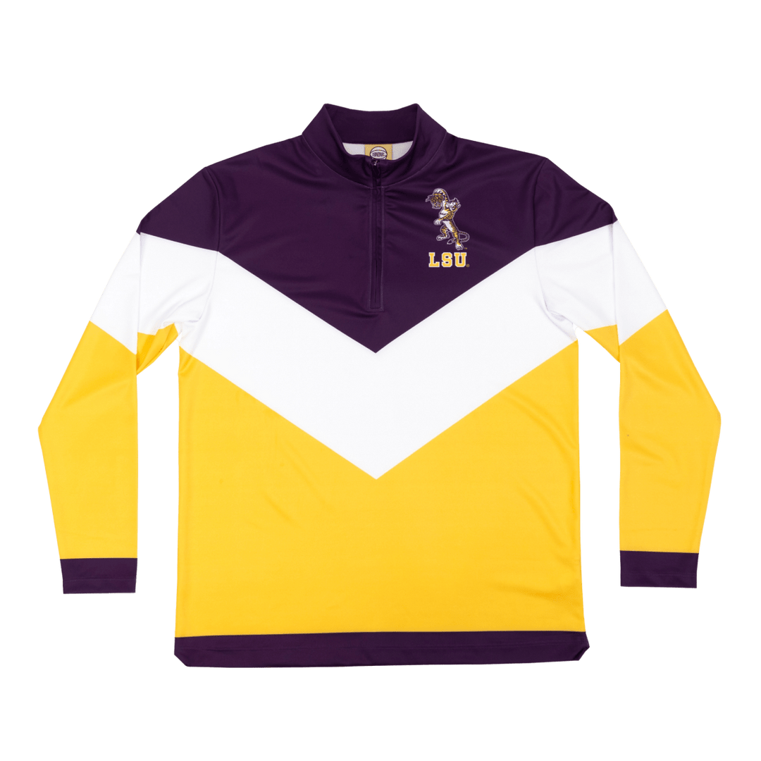 LSU 19nine Vault Quarter Zip - Shop B - Unlimited - men outerwear