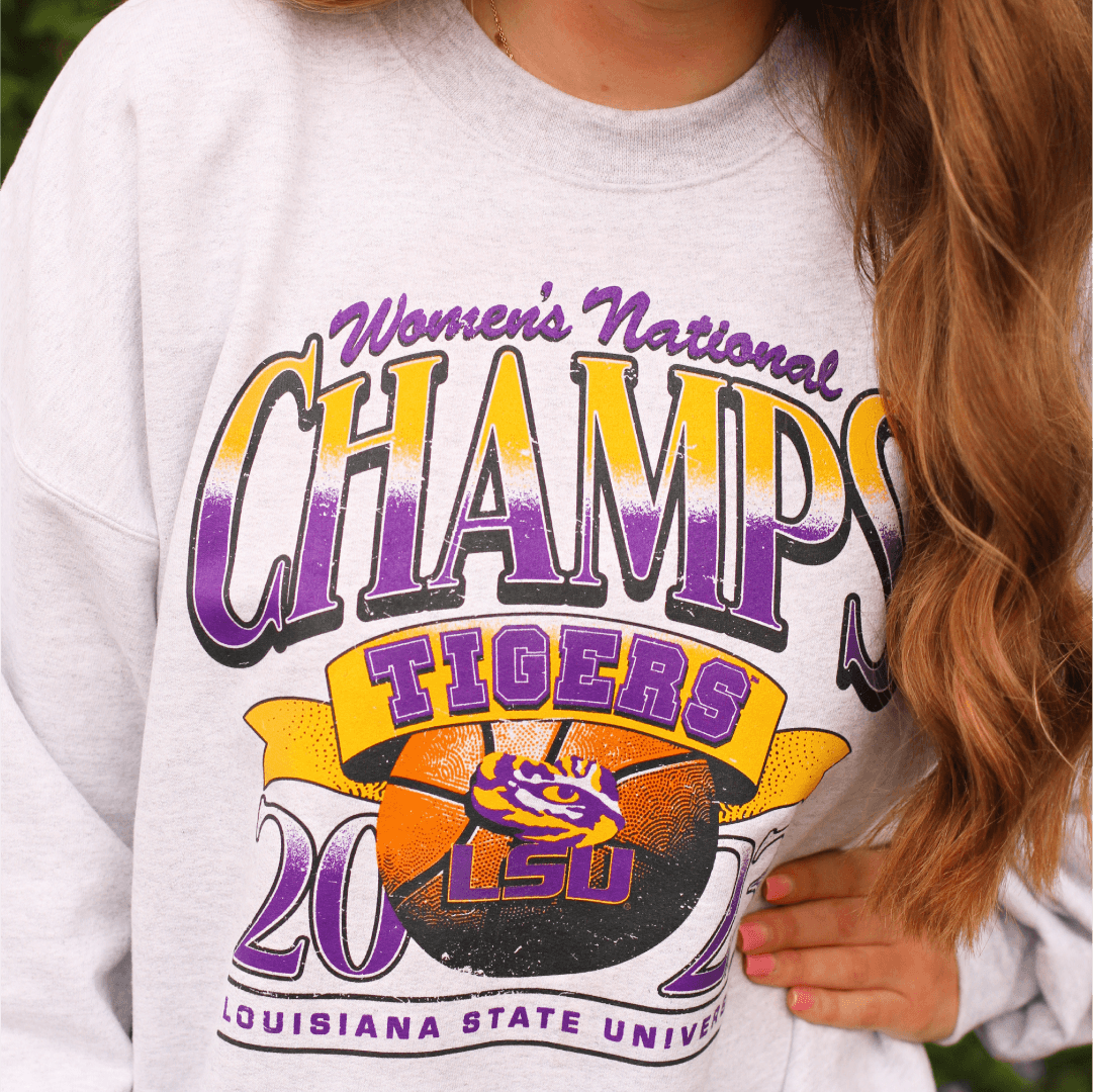 Lsu 2025 sweatshirt womens