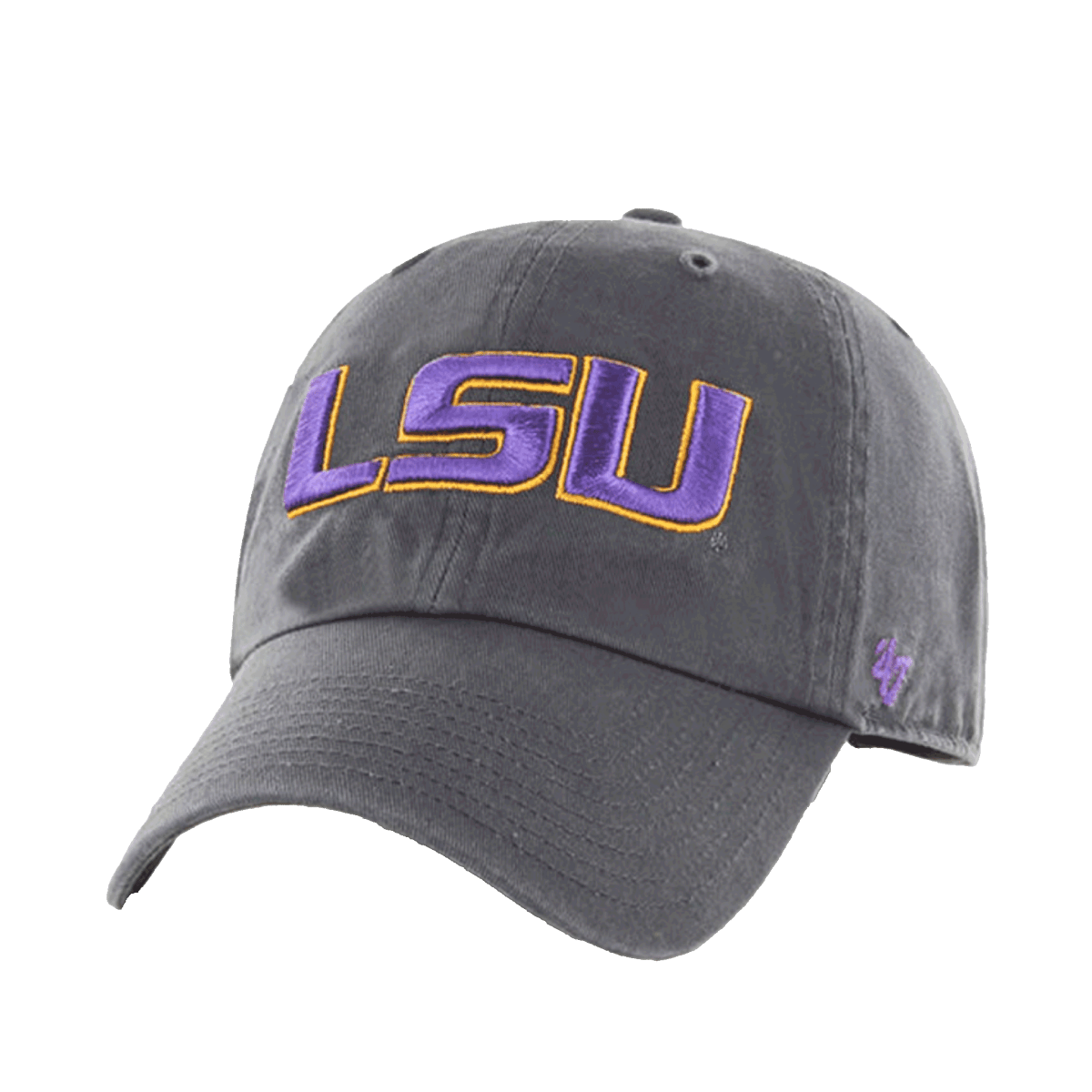 LSU Classic Logo 47 Brand Clean Up Hat - Shop B-Unlimited