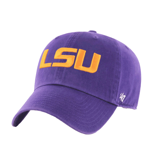 LSU : Classic Logo 47 Brand Clean Up Hat - Shop.B-Unlimited.com – Shop ...