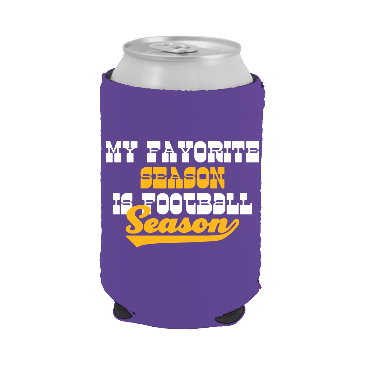 LSU Football is My Favorite Season Can Cooler - Shop B-Unlimited