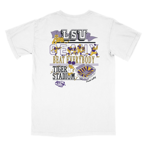 LSU Highlight Reel Pocket T-Shirt - Shop B-Unlimited