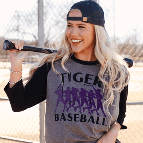 Tigers Home Run How To Raglan - Shop B - Unlimited - men tee