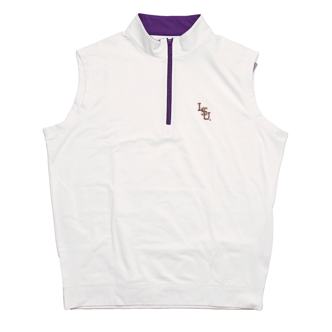 LSU Horn Legend 1/4 Zip Vest - Shop B - Unlimited - men outerwear