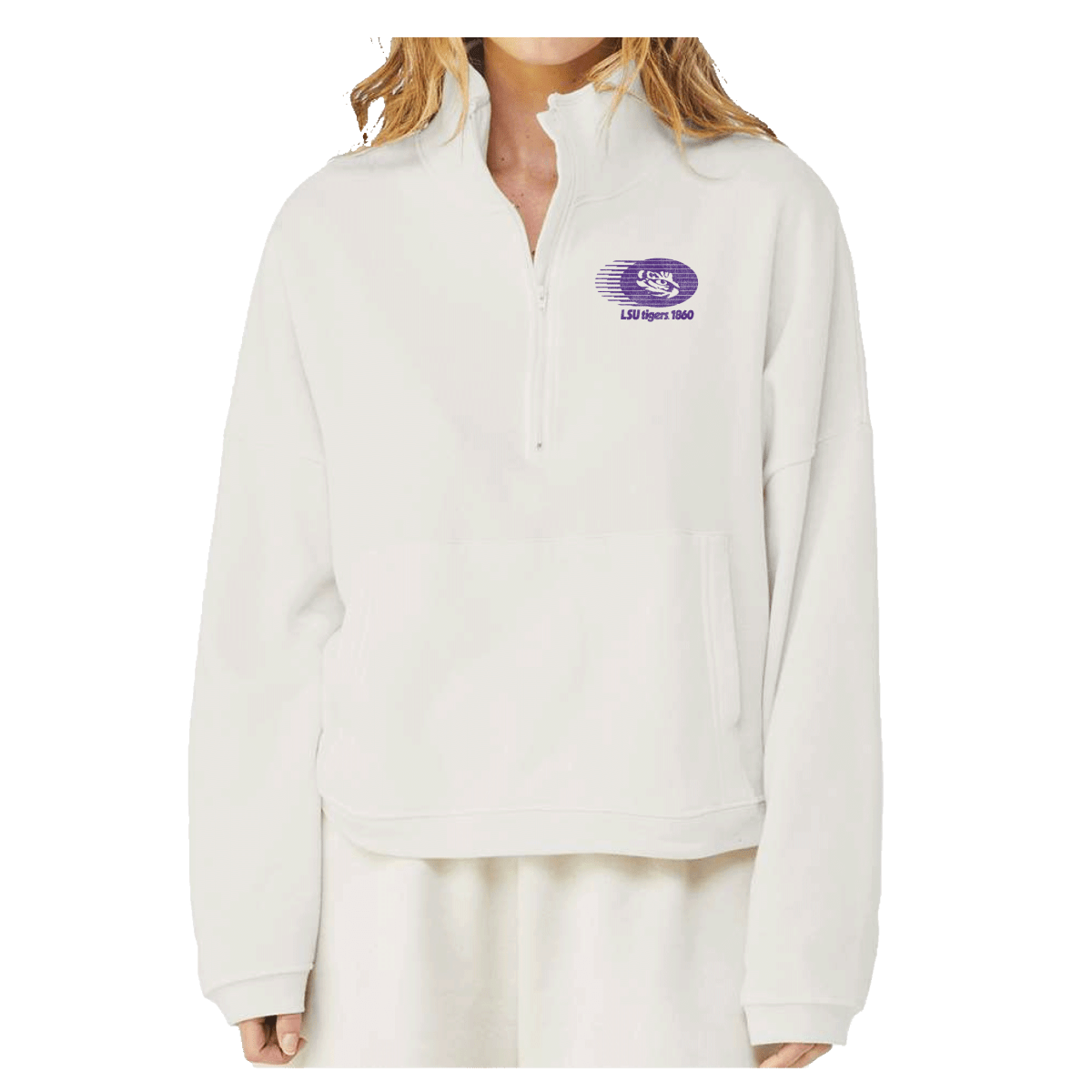 Lsu half zip pullover on sale