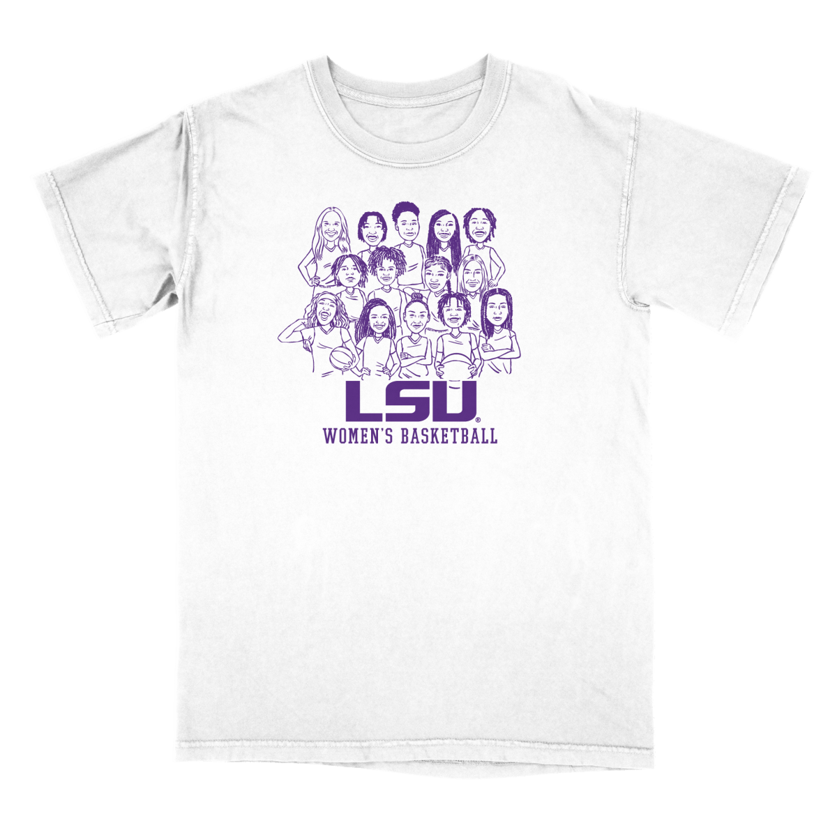 LSU NIL Women’s Basketball T-Shirt - Shop B-Unlimited